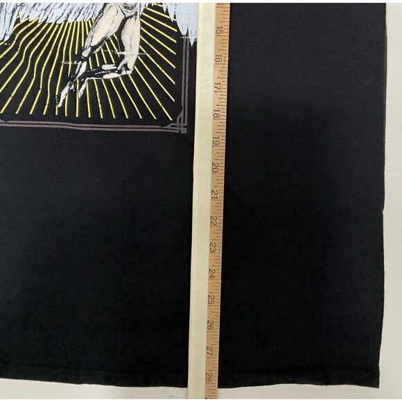 Led Zeppelin Large Icarus Black Retro Print Band Tee T-Shirt Unisex - Picture 5 of 6